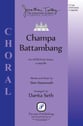 Champa Battambang SATB choral sheet music cover